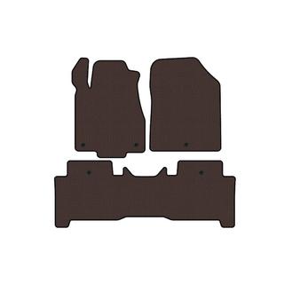 Tapis en caoutchouc Carsuit (2 rangées, marron) Acura MDX 2007-2013 photo 1