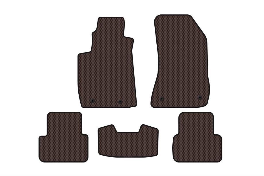 Alfa Romeo 159 2005–2011 Tapis en Caoutchouc Carsuit V-2 (Marron) Photo 1