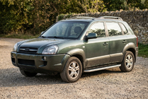 Hyundai Tucson JM 2004- Marchepieds Latéraux Tayga Grey (2 pcs, Aluminium) photo 1