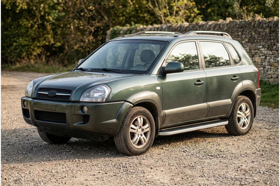Hyundai Tucson JM 2004- Marchepieds Latéraux Tayga Grey (2 pcs, Aluminium) Image