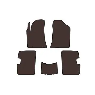 Tapis en Caoutchouc Carsuit (SD, Marron)