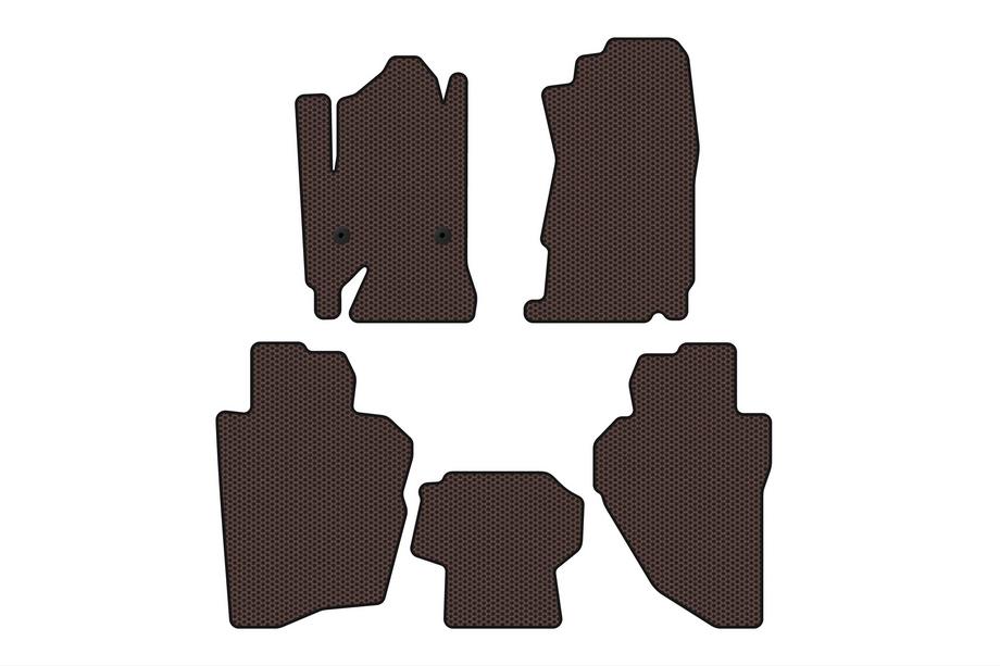 Chevrolet Silverado 2013-2019 Tapis en Caoutchouc Carsuit (Marron) Image