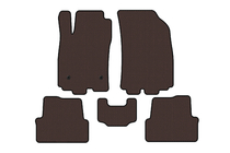 Chevrolet Sonic 2011-2022 Tapis en caoutchouc Carsuit (HB, marron) photo 1