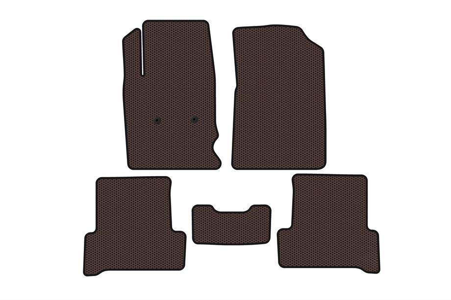 Chevrolet Colorado 2012–2022 2012-2022 Tapis en Caoutchouc Carsuit (Marron) Image