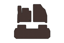 Chevrolet Traverse 2017- Tapis en caoutchouc Carsuit (2 rangées, marron) photo 1