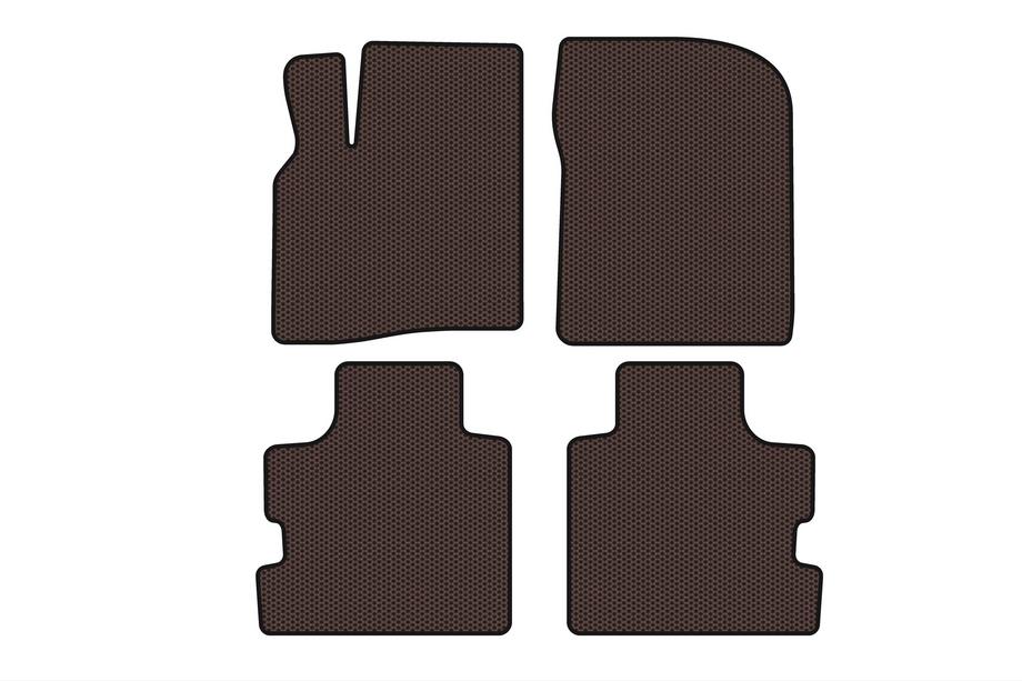 Chrysler Pacifica 2004-2008 Tapis en Caoutchouc Carsuit (Marron) Image