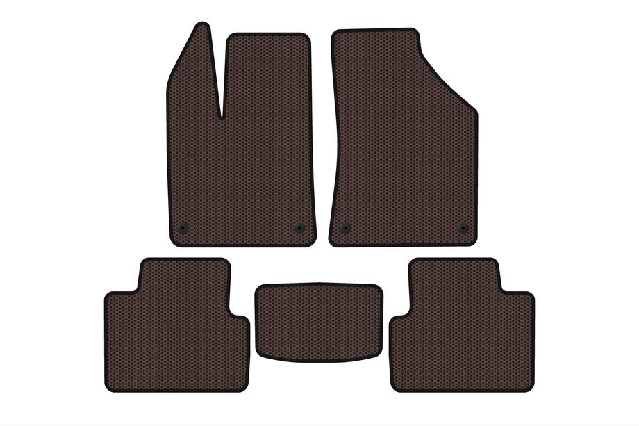 Chrysler 200 I 2010-2014 Tapis en Caoutchouc Carsuit (Marron) Image