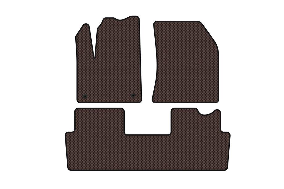 Citroen DS-7 2017- Tapis en caoutchouc Carsuit (2018+, Marron) Image