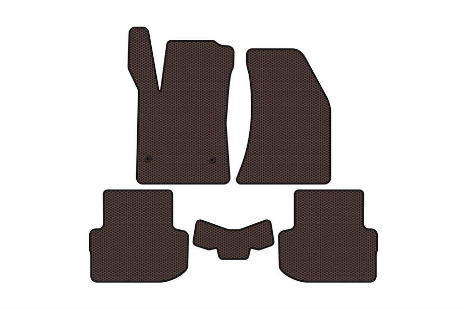 FAW B30 2015-2020 Tapis en Caoutchouc Carsuit (Marron) Photo 1