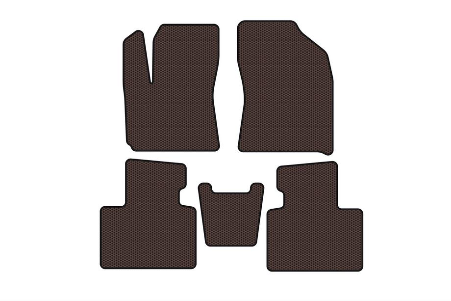 FAW X40 2016-2021 Tapis en Caoutchouc Carsuit (Marron) Image