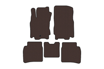 Nissan Note 2004-2012 Tapis en Caoutchouc Carsuit (Marron) photo 1
