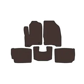 Tapis en caoutchouc Carsuit (2010-2012, marron)