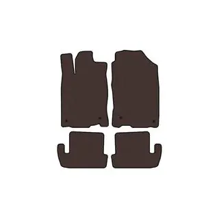 Tapis en Caoutchouc Carsuit (Marron)