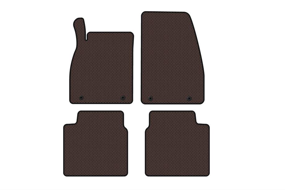 Saab 9-5 2010-2012 Tapis en Caoutchouc Carsuit (Marron) Image