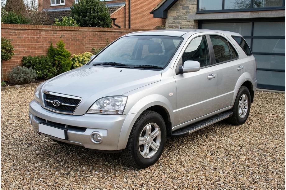 Kia Sorento I BL 2002-2009 Marchepieds Latéraux Duru (2 pcs, Aluminium) Image