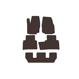 Tapis en caoutchouc Carsuit (3 rangées, marron) Ford Galaxy 2007-2015 photo 1