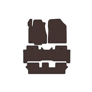Tapis en caoutchouc Carsuit (3 rangées, marron) Acura MDX 2007-2013 photo 1
