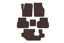 Land Rover Discovery Sport 2014- Tapis en caoutchouc Carsuit (2014-2019, 3 rangées, marron) photo 1