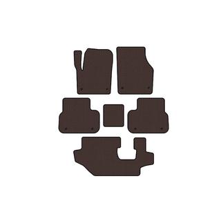 Tapis en caoutchouc Carsuit (2014-2019, 3 rangées, marron) Land Rover Discovery Sport 2014- photo 1
