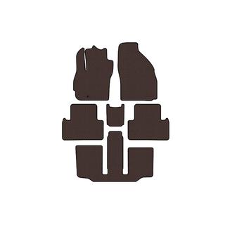 Tapis en caoutchouc Carsuit (3 rangées, 7 places, marron) Mazda 5 2005-2009 photo 1