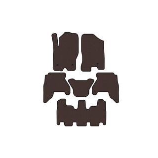 Tapis de sol en caoutchouc Carsuit V1 (3 rangées, marron, 2010-2014) Nissan Pathfinder R51 2005-2014 photo 1