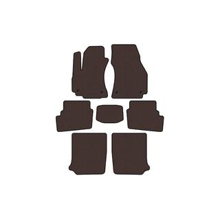 Tapis en caoutchouc Carsuit (3 rangées, 2003-2005, 7 places, marron) Opel Zafira A 1998-2005 photo 1