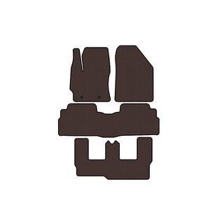 Tapis en caoutchouc Carsuit (3 rangées, 7 places, marron) Toyota Verso 2009–2018 photo 1