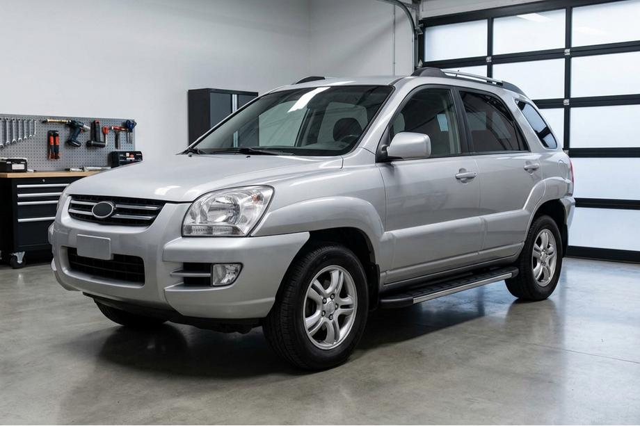 Kia Sportage 2004-2010 Marchepieds Latéraux Duru (2 pcs, Aluminium) Image