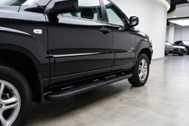 Kia Sportage 2004-2010 Marchepieds Latéraux Bosphorus Black (2 pcs, Aluminium) photo 1