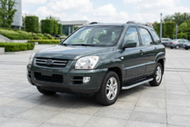 Kia Sportage 2004-2010 Marchepieds Latéraux Tayga Grey (2 pcs, Aluminium) photo 1