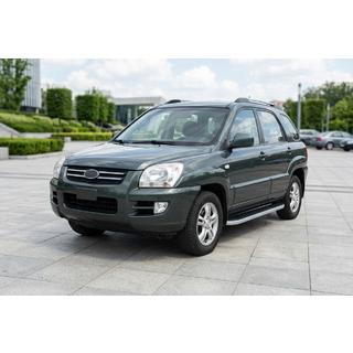 Marchepieds Latéraux Tayga Grey (2 pcs, Aluminium) Kia Sportage 2004-2010 photo 1