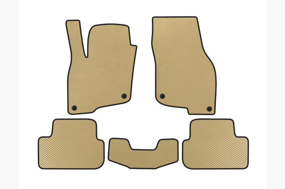 Audi Q2 2016- Tapis de sol EVA (Pour e-tron 2019-, Chine, Beige) Image