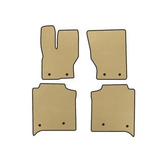 Tapis de sol EVA (Long, rangée arrière avec console, beige)