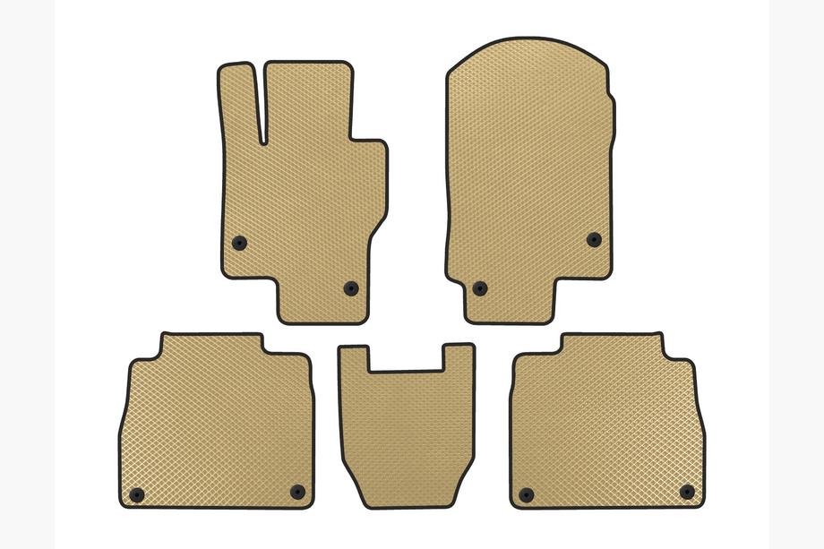 Mercedes GLS X167 2019- Tapis de sol EVA (Beige) Image