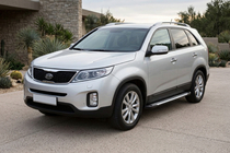 Kia Sorento II XM 2009-2014 Marchepieds Latéraux Line (2 pcs, Aluminium) 2013-2016 photo 1