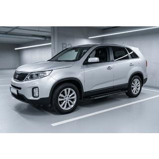 Marchepieds Latéraux RedLine Black (2 pcs, Aluminium) Kia Sorento II XM 2009-2014 photo 1