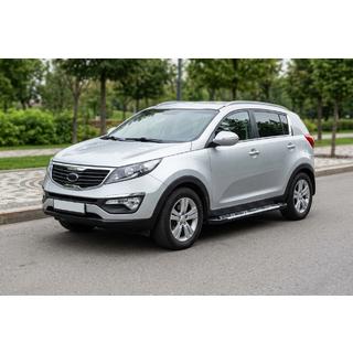 Marchepieds Latéraux Sunrise (2 pcs, Aluminium) Kia Sportage 2010-2015 photo 1