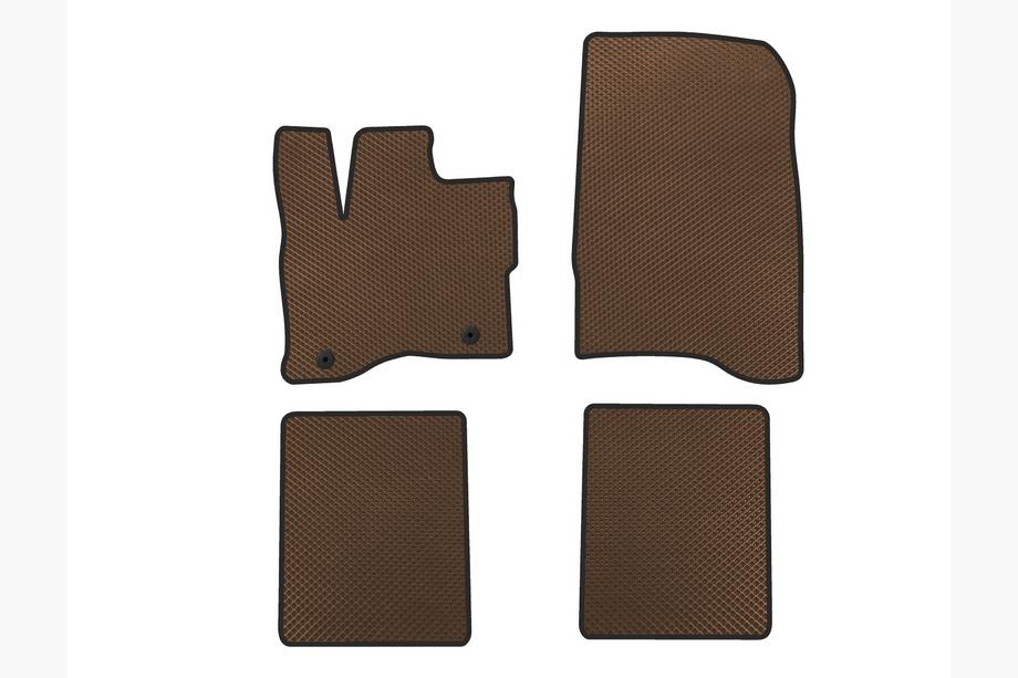 Ford Taurus 2015- Tapis de sol EVA (SD, USA, Marron) Image