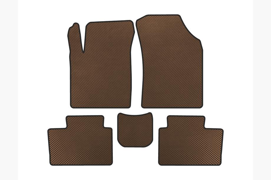 JAC iEV7S 2017-2023 Tapis de sol EVA (Marron) Image