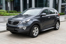 Kia Sportage 2010-2015 Marchepieds Latéraux Line (2 pcs, Aluminium) photo 1
