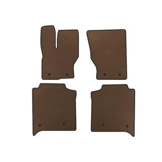 Tapis de sol EVA (Long, rangée arrière avec console, marron)