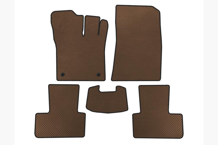 Renault Captur 2019- Tapis de sol EVA (Marron) Image