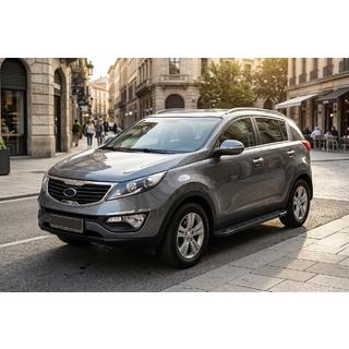 Marchepieds Latéraux RedLine Black (2 pcs, Aluminium) Kia Sportage 2010-2015 photo 1