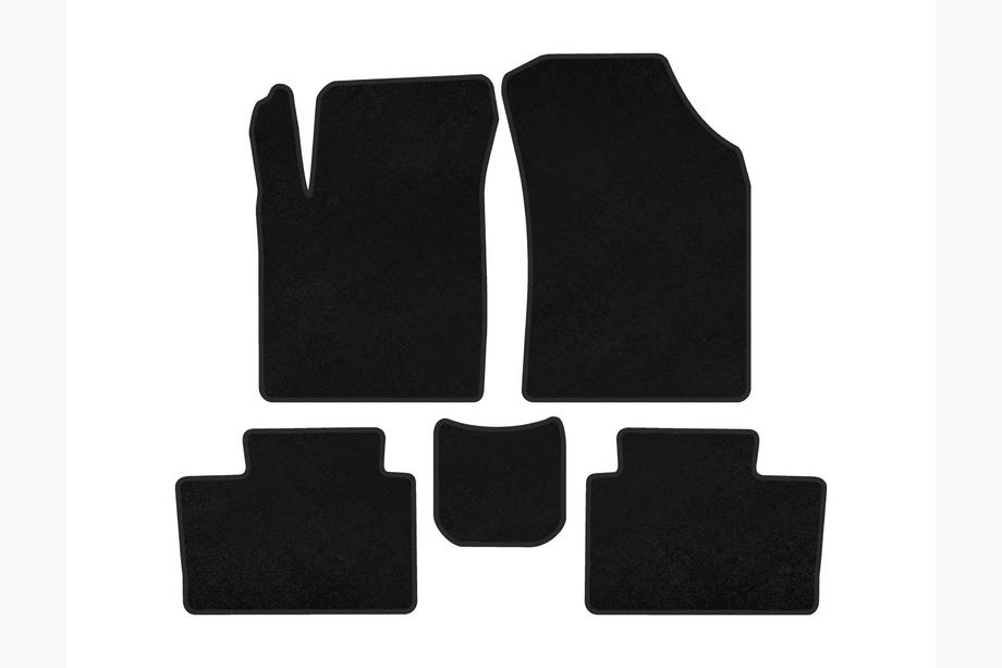 JAC iEV7S 2017-2023 Tapis de sol textile Classic (Noir) Image