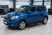 Kia Soul I 2008-2013 Marchepieds Latéraux RedLine Black (2 pcs, Aluminium) photo 1