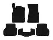 Audi A6 C8 2018–2025 Tapis de Sol Textile Premium V1 (Noir) photo 1