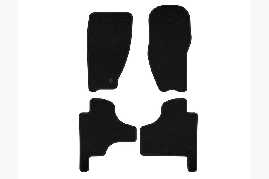 Jeep Cherokee/Liberty 2007-2013 Tapis de sol textile Premium (Noir) Image