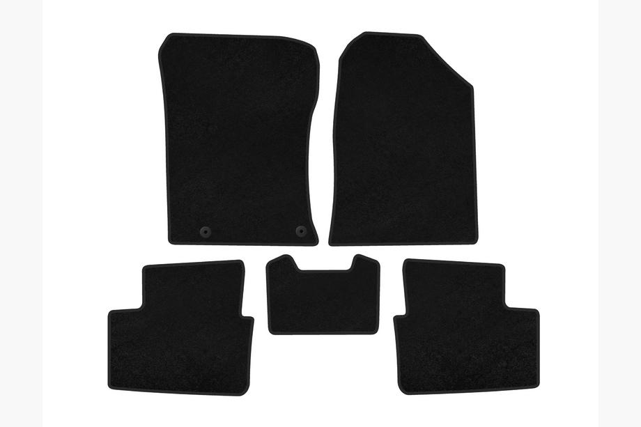 Kia Ceed 2018- Tapis de Sol Textile Premium (2021-, Noir) Image