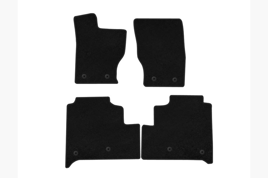Range Rover IV L405 2013-2021 Tapis de sol textile Premium (Long, Hybrid, Noir) Image