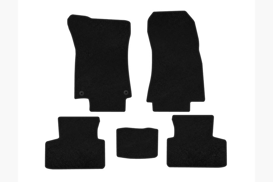 Mercedes GLB X247 2019- Tapis de sol textile Premium (Noir) Image